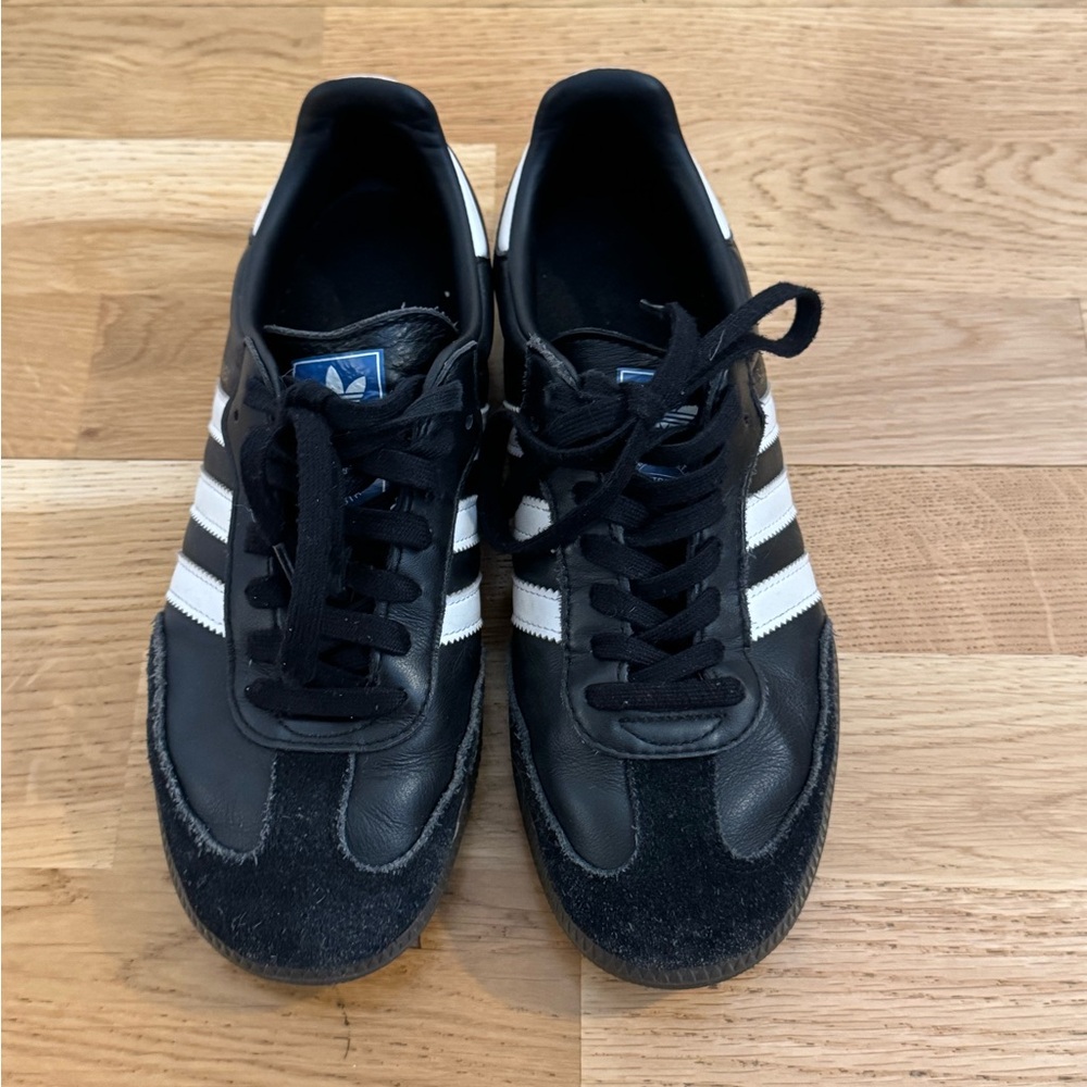 Adidas Black and White Men's Sneakers
